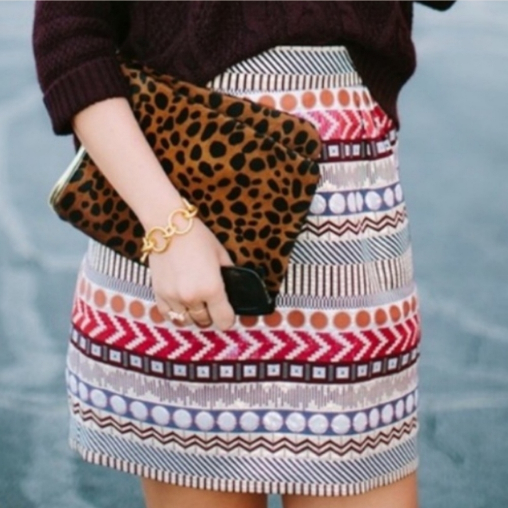 Anthropologie Nomad Morgan Carper Skirt $198